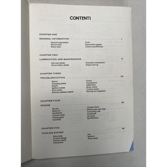 VOLVO 140 Book 1967-1974 Tune Up Shop Car Repair Service Rare CLYMER Manual A222 - Picture 5 of 11